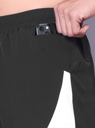 Image of RynoGear Men's 2 in 1 Quick Dry Shorts with Liner and Towel Loop Gym & Running Shorts for Men with Inner Phone Pocket