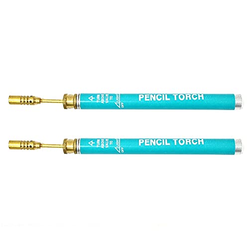 Lot 2 Butane Pencil Torch Refillable Reusable Welding Soldering Jewerly Repair NEW,Jikkolumlukka