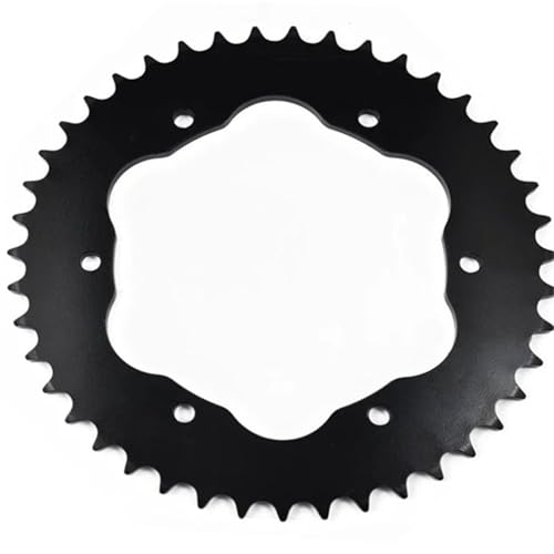Couronne arrière moto 525 carbone 43 dents élimine la lourdeur arrière sur Ducati 1198 Diavel