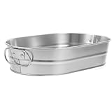 Recipiente metálico para bebidas: este versátil recipiente para bebidas heladas es perfecto para usar en bares y clubes nocturnos, y proporciona una forma y refrescante de servir bebidas, recipiente de hielo