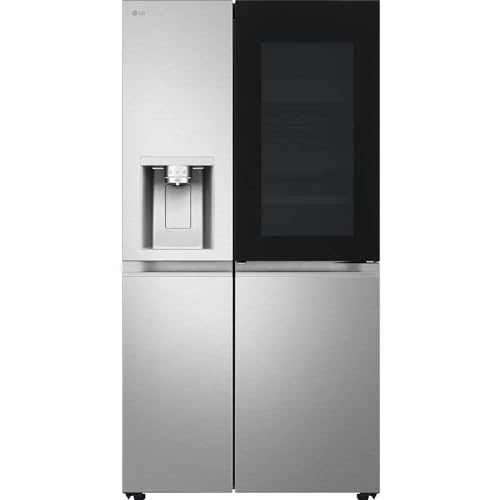 LG GSXE90BSAD InstaView American Style Smart Fridge Freezer - Bru...