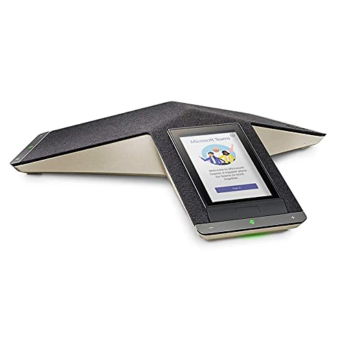 POLYCOM INC. Poly Trio C60 IP Conference Phone for Microsoft Teams/SFB with Built-in WI-FI, B UCC/Mobility/Telecom VOIP Phones (2200-86240-019) (Renewed)