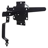 Compatibilité universelle : comprend la quincaillerie de fixation sur poteau pour une installation flexible sur différents types de clôtures, y compris en bois et en métal, ce qui en fait une solution de remplacement polyvalente pour les verrous de portail