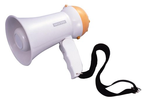 スマイルキッズ 拡声器 ハンドメガホン ミニ AHM-103