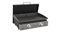 Blackstone 1666 22” Omnivore Original Tabletop Griddle with Hard Cover, Powder Coated Steel, Black