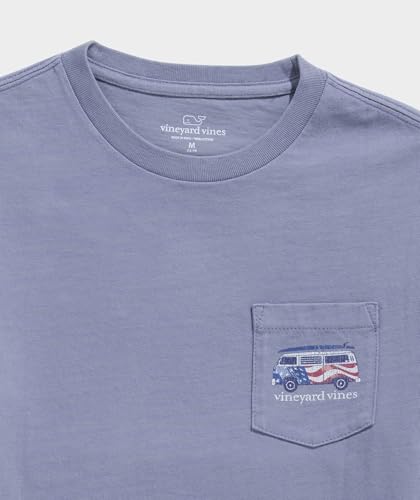 vineyard vines Boys' USA Surfboard Van Short-Sleeve Pocket Tee4