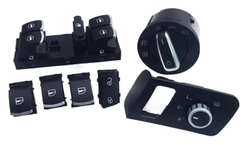Bouton de phare antibrouillard avec commande de porte pour VW Touran Caddy