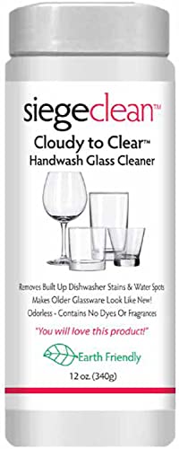 SiegeClean Cloudy to Clear Handwash Glass Cleaner