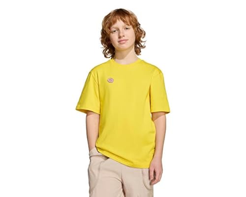 Adidas T-Shirt The Simpsons Graphics JM0818 Giallo Loose Fit - 3
