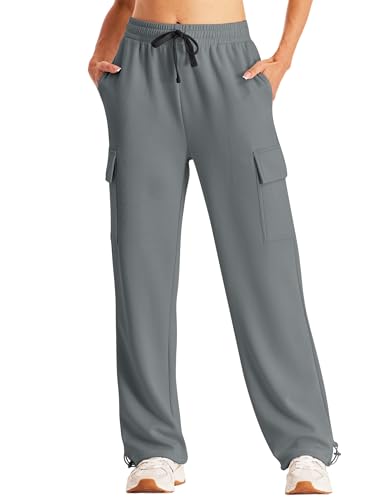 Pantalon de survêtement cargo taille haute pour éviter l'inconfort d'un jogging trop serré
