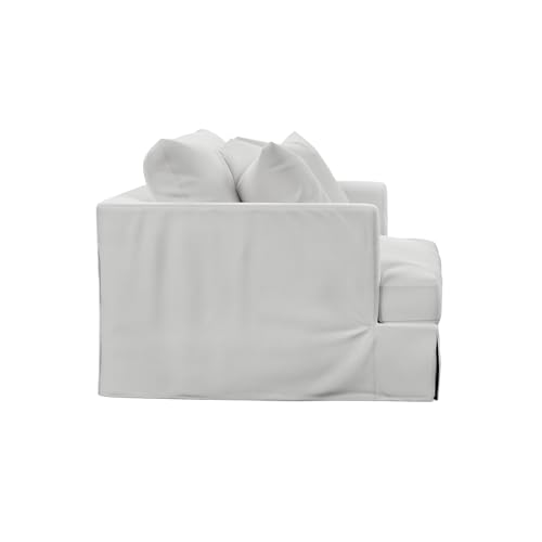 Sillón Plegable Blanco Tela Performance miniatura 2