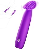 Vibratorensets für Frauen Mini Vibrator, Bürstenkopf 76 Reizpunkte 10 Modi Vibration für Frauen Klitoris Stimulator, Sex Spielzeug für die Frau Paare, leise klein Massagestab Sexspielzeug Solo