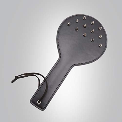 HEALLILY 1Pc Slapper Chicote de Couro Spanking Paddle Com Unha Afiada Lidar Com Acessórios para Casa