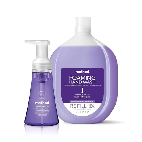 Method Foaming Hand Soap, Green Tea + Aloe, 10 Ounce (Pack of 3) - image 6
