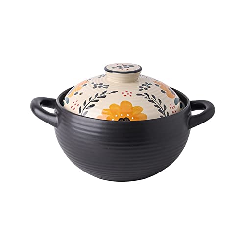 QUSYZD Ollas de Cocina Wok de cerámica, Olla de Gas, Maceta, Olla de cerámica, Olla de Cocina, Cocina, Electrodomésticos de Cocina,