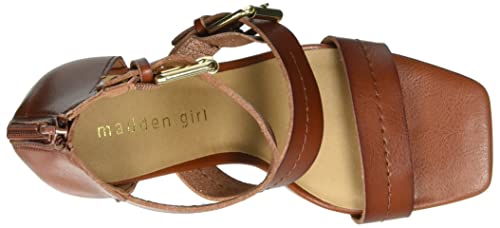 Madden Girl Women's Relay Heeled Sandal, Cognac Paris, 10 #TOP4