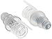 Etymotic ER20XS ETY Earplugs Set - High-Fidelity Hearing Protection - Up to 20 dB Sound Reduction - Reusable - Includes Large Clear Eartips, Foam Eartips, Neck Cord & Case