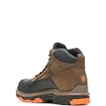 Wolverine Men's Overpass 6" Composite Toe Waterproof Work Boot, Summer Brown, 9.5 M US