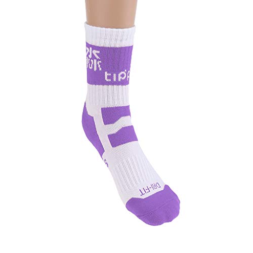 YIJU Meias de Skate Unisex Sports Meias de Algodão para Patinação Ao Ar Livre - Roxo S