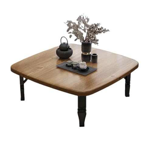 LUOGOXI�����`��e�[�u���A�܂肽���ݑ��Ӄ��[�R�[�q�[�e�[�u��/�w�K/�_�C�j���O/�����Ȋ��A��A�o���p (���C�g�E�H���i�b�g,70*70*30cm)