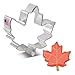 Ann Clark Maple Leaf Cookie Cutter - 3 Inches - Tin Plated Steel