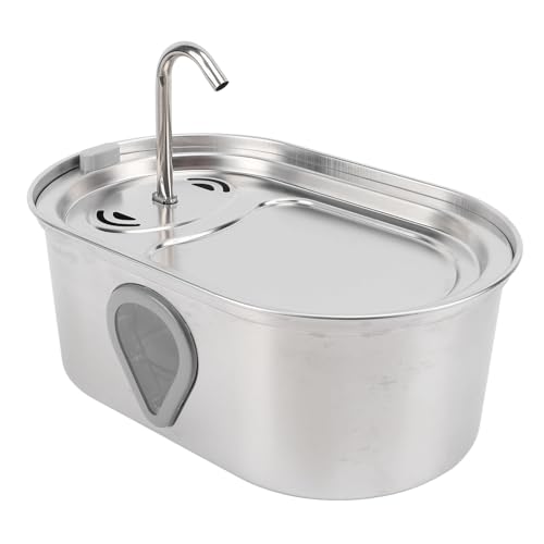 Fuente automática para gatos de acero inoxidable 304, 35L miniatura 3