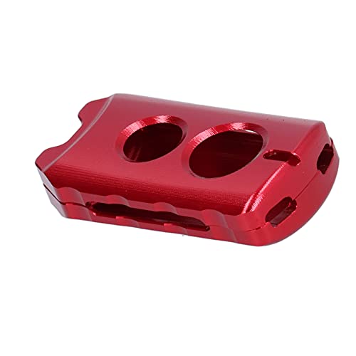 Aramox Capa protetora de chave, capa protetora de chaveiro, liga de alumínio CNC adequada para Yamah