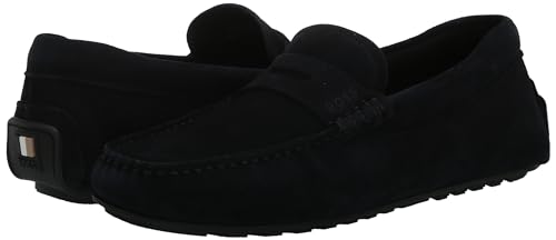 Image of BOSS Men's Smooth Suede Slip on Drivers