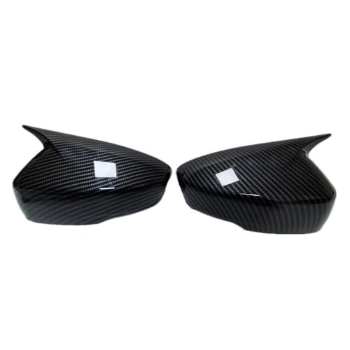 Boîtier de rétroviseur carbone Eclipse Cross finition premium ABS pour Mitsubishi