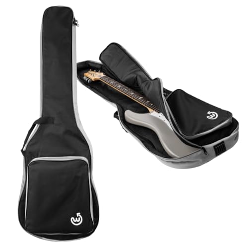 Wayfinder Lightweight Electric Guitar Gig Bag with Large Accessory Pocket and Adjustable Backpack Straps; (WF-GB-ELEC)