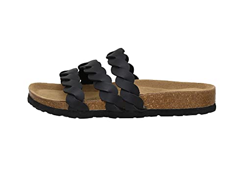 CUSHIONAIRE Women's Lucy Cork footbed Sandal with +Comfort and Wide Widths Available4