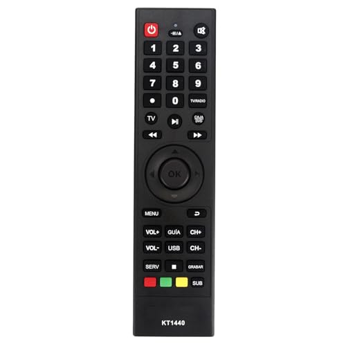 Télécommande KT1440 universelle pour remplacer un boîtier TV Haier Panda cassé