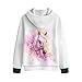 Xnshcedy Kids Fleece Jacket Size 11 Zip Up Hoodie Cute Horse Sweatshirt for Girls Fashion Horse Shirt Fleece Hoodie Kids Clothes for Fall Winter Spring