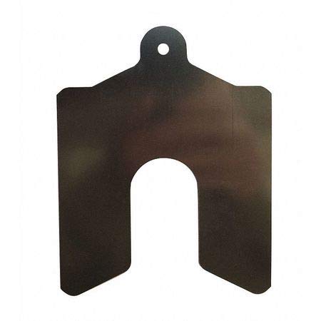 Slotted Shim 4 x 4" x 0.002", Pk20