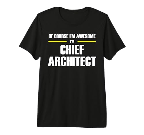 The Original Awesome Chief Architect Premium Tri-blend T-Shirt