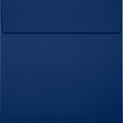 LUXPaper (navy, 50) - Envelopes.com 13cm x 13cm Square Envelopes
