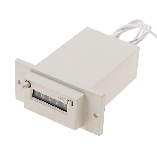 Image of YWBL-WH Electromagnetic Pulse Counter, High Speed 5 Digit Digital Display Panel Mount Counter for Industrial Machinery Mining Applications