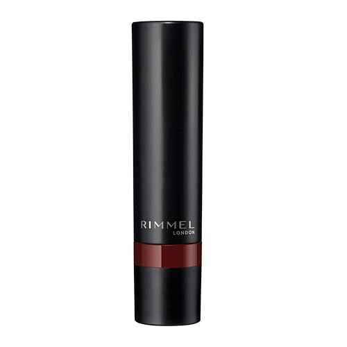 Rimmel London Rossetto Lunga Durata Lasting Finish Matte, Effetto Opaco, 560 Burgundy Red, 4 g