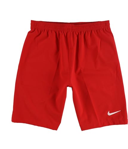 Nike Boys Venom III Unisex Athletic Workout Shorts, Red, Big Kids (8-20), L