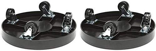 Devault 3012B Plant Dolly, Black, 12-Inch (Тwo Рack)