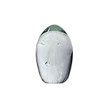 Poids: 410 gr Art Deco - Presse Papier Verre Meduse 8 cm