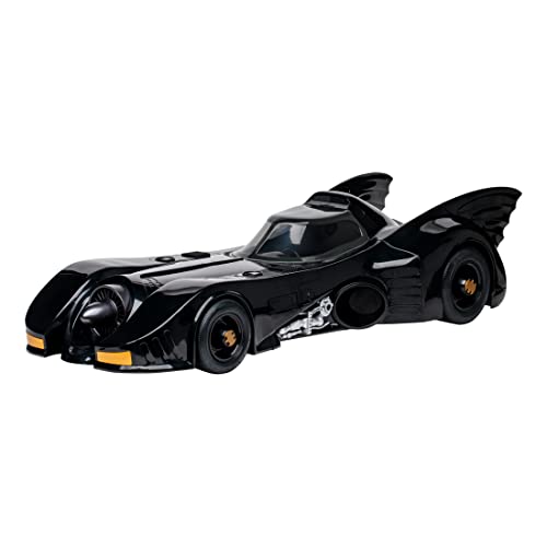 McFarlane DC Multiverse Flash Movie - Batmobile Toy Figure, Plastic, 22" x 10" x 8" - Batman Collectible