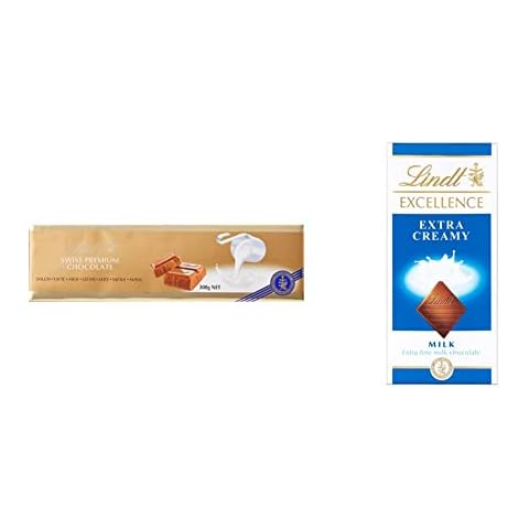 Lindt Swiss Milk Chocolate & Excellence Bar Cover