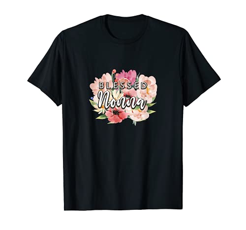 Blessed Nonna Abuela Cumpleaños Nana Bday Día de la Madre Abuela Camiseta
