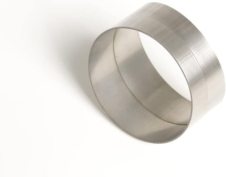 Ticon Industries - Titanium 3.5” Pie Cut 4.5°/4.5° Degree 1.65D Loose Radius 1mm/.039" wall - 5 Pieces (45° total) - 109-08901-0003