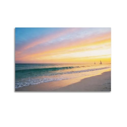 ���i�� �C �G�� ���R �閾�� �C �|�X�^�[�A�[�g �p�l���ǉ惂�_�� �X�^�C�� ���r���O ���[�� �Q���̕����̑������G20x30inch(50x75cm)