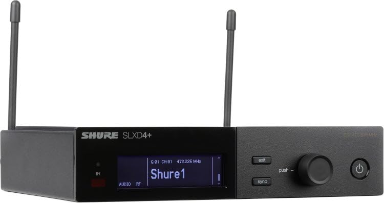 Image of Shure SLXD4+ Single-Channel Digital Wireless Receiver