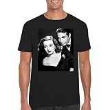 FC Carino Bette Davis - Men's Crewneck T-Shirt PDI #PIDP320239, Black, X-Large