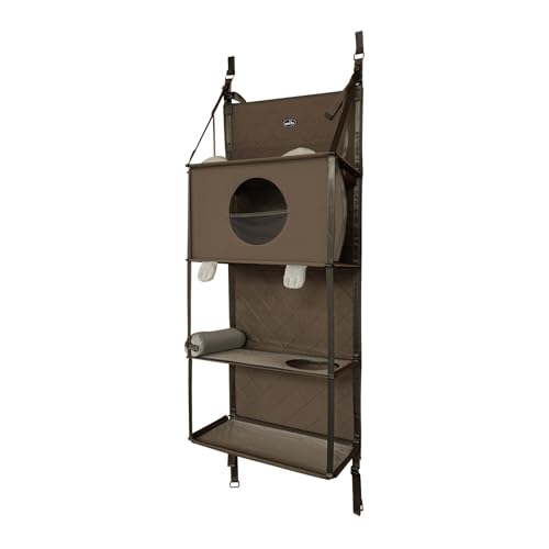 Estructura Para Gatos Colgante De 4 Niveles Con Casa miniatura 6