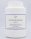 Sulfato de Amonio Power natural life E517i | Fertilizante Mineral Nitrogenado con Acción Adificante | Abono Esencial | Envase de 1 kg